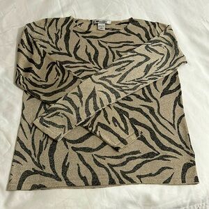 Nygard women’s long sleeve crewneck sweater silk blend